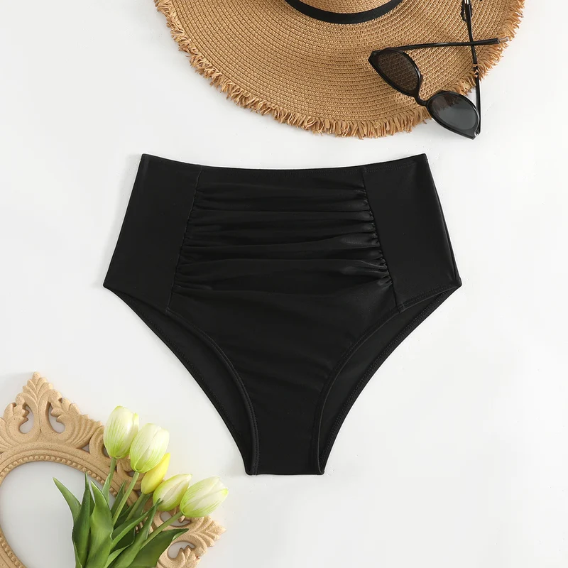 Damen Hoch tailliertes Bikini-Unterteil