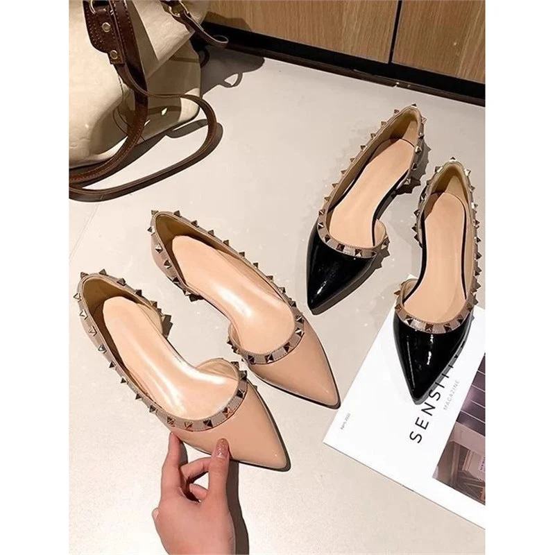 Damen spitze Pumps mit dekorativen Nieten