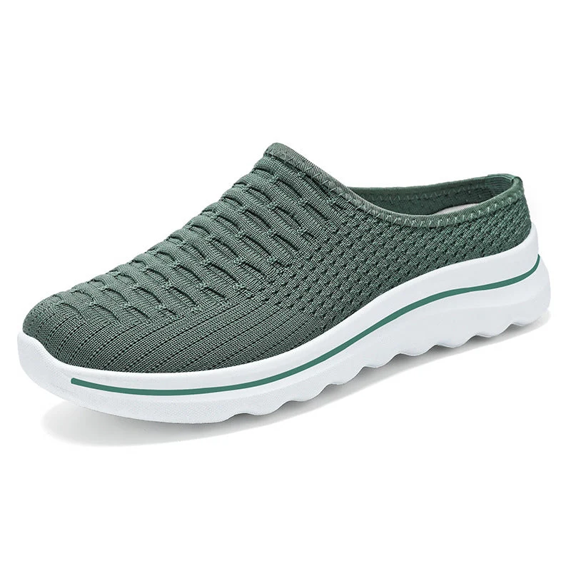 Damen Bequeme Slip-On Clogs mit atmungsaktiver Netzstruktur Nord Taschen