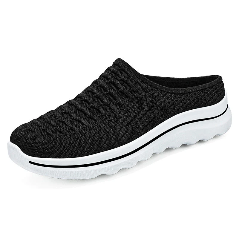 Damen Bequeme Slip-On Clogs mit atmungsaktiver Netzstruktur Nord Taschen