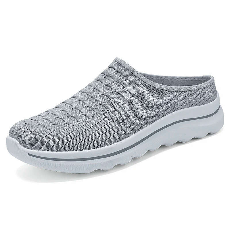 Damen Bequeme Slip-On Clogs mit atmungsaktiver Netzstruktur Nord Taschen