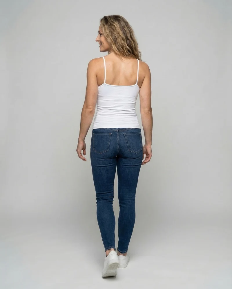 Damen Nahtloses Spaghettiträger-Cami Formend