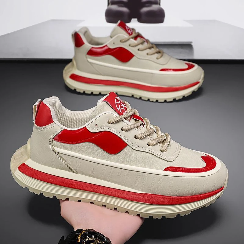 Damen modische Chunky Sneakers mit extra Polsterung