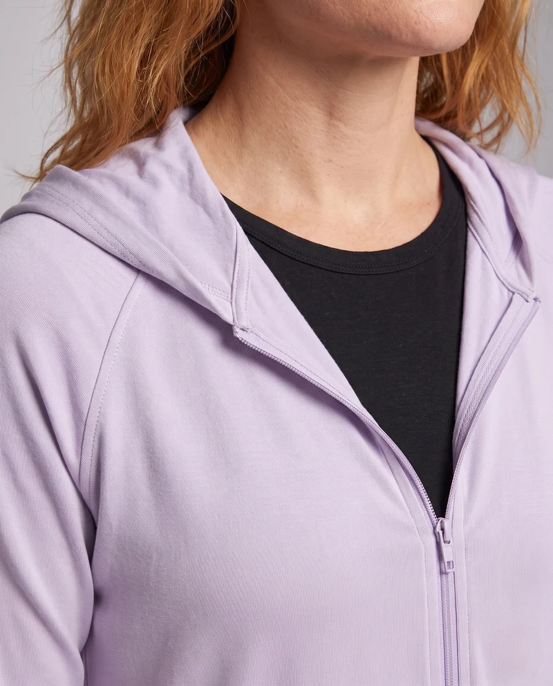 Damen UV-Schutz Maxi-Jacke mit Kapuze