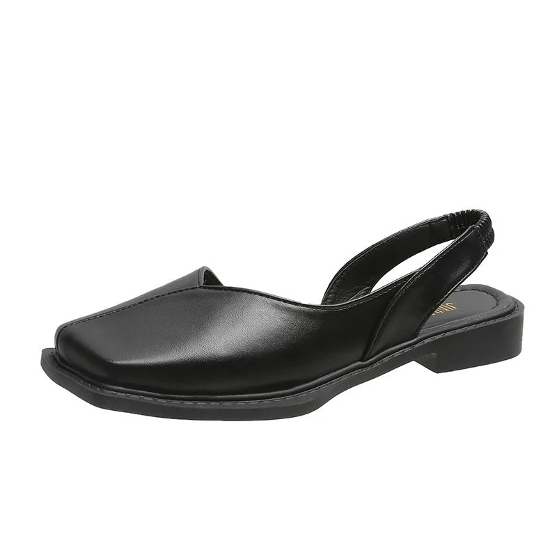 Damen Elegante Riemchen-Sandalen mit quadratischer Zehenpartie und flexibler Sohle