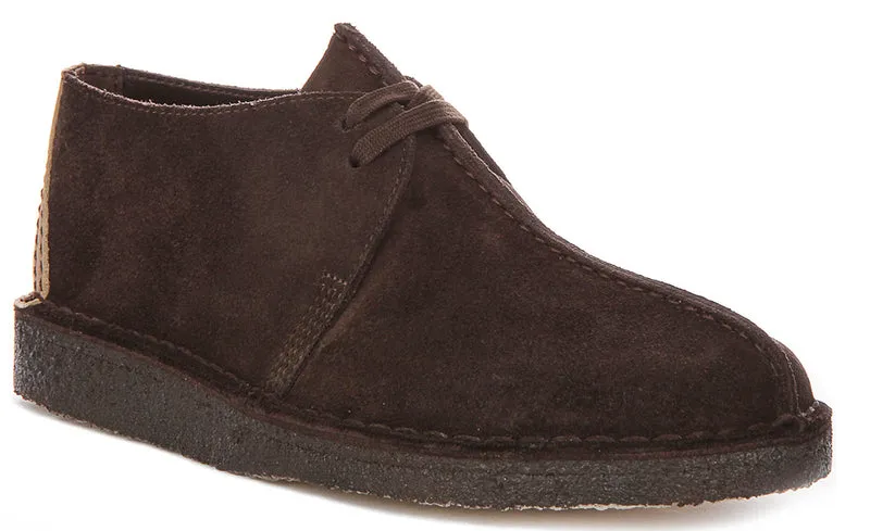 Clarks Originals Desert Trek In Dark Brown For Men