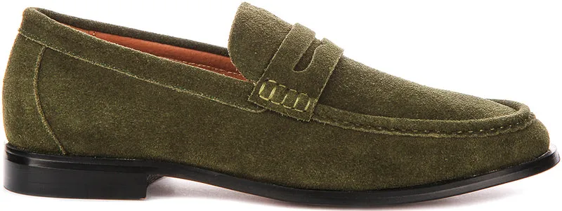 Justinreess England Fenton In Olive For Men