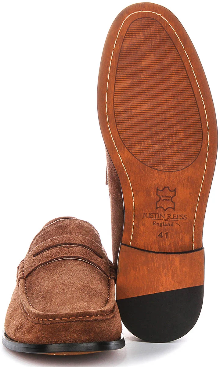 Justinreess England Fenton In Tan For Men