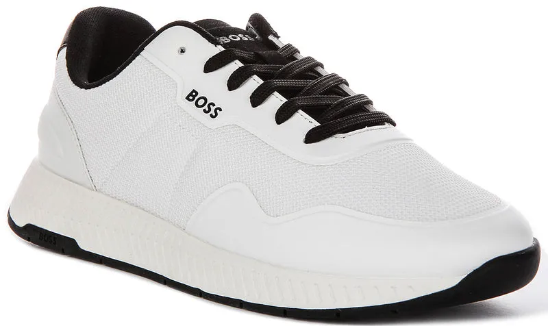 Boss Titanium Runner In Natural For Men