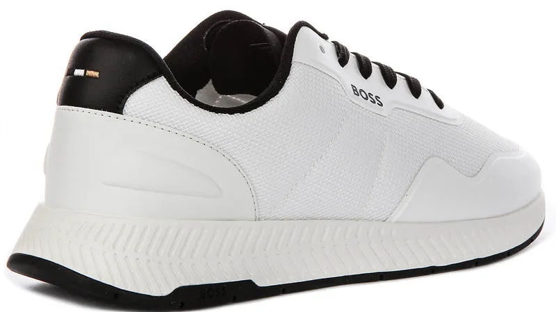 Boss Titanium Runner In Natural For Men