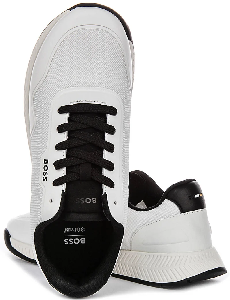Boss Titanium Runner In Natural For Men