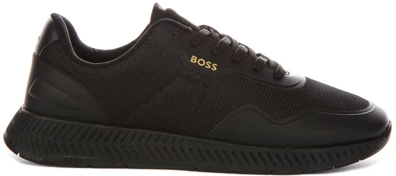 Boss Titanium Runner In Black For Men