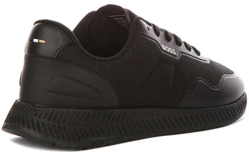 Boss Titanium Runner In Black For Men