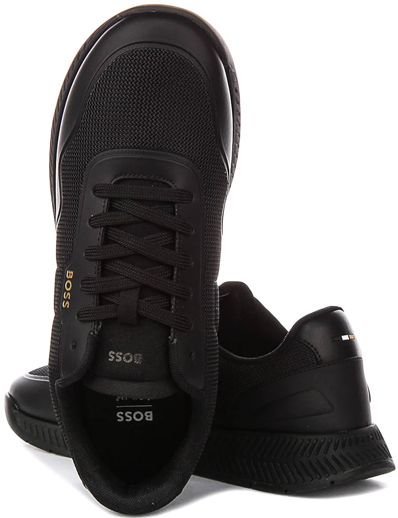 Boss Titanium Runner In Black For Men