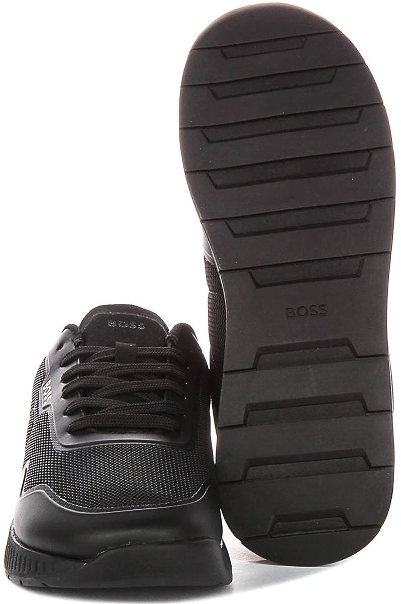 Boss Titanium Runner In Black For Men