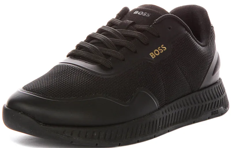 Boss Titanium Runner In Black For Men