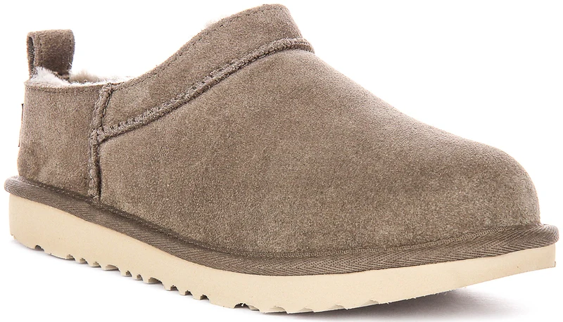 UGG K Classic Micro In Grey For Juniors
