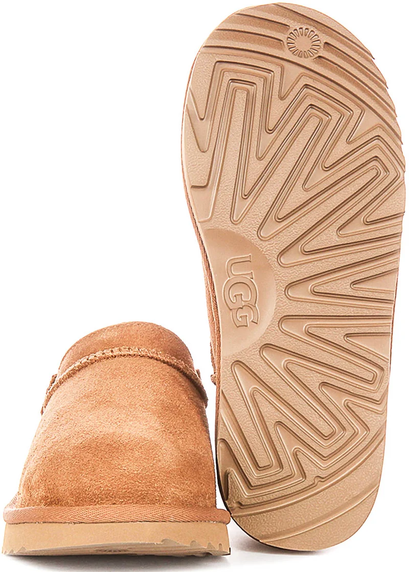 UGG K Classic Micro In Chestnut For Juniors