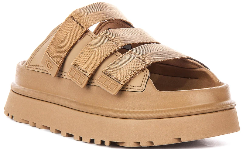 UGG W Goldenglow Slide In Sand For Women