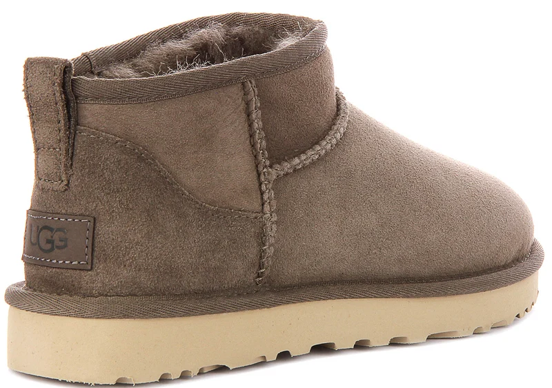 UGG W Classic Ultra Mini In Dark Grey For Women