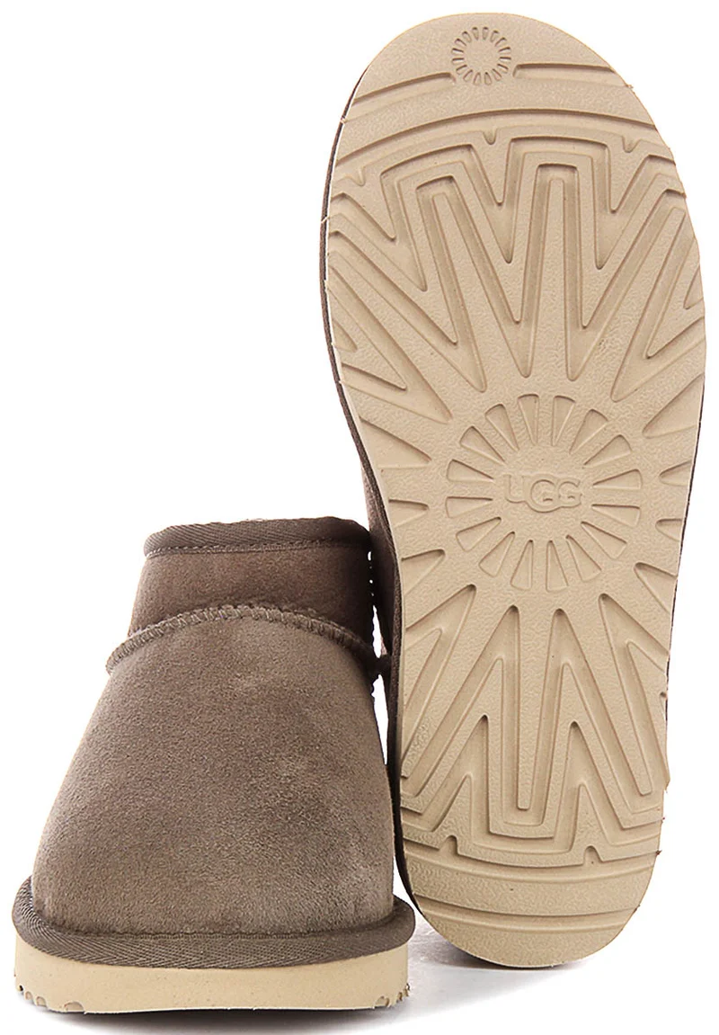 UGG W Classic Ultra Mini In Dark Grey For Women