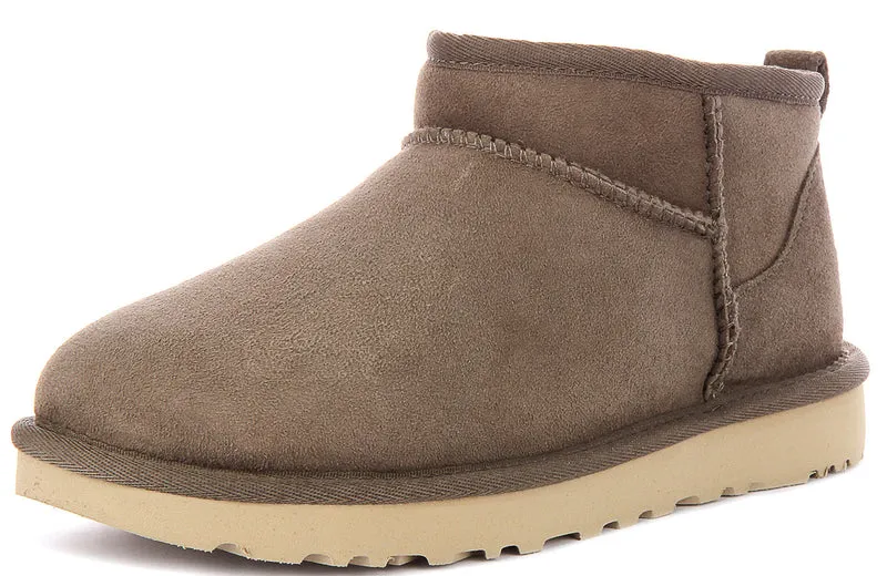 UGG W Classic Ultra Mini In Dark Grey For Women