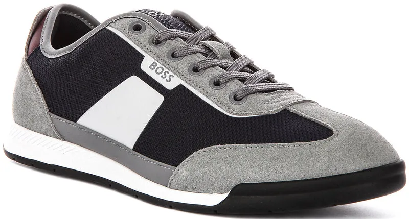 Boss Nitan Low Profile Tx In Blue Grey For Men