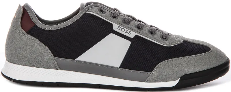 Boss Nitan Low Profile Tx In Blue Grey For Men