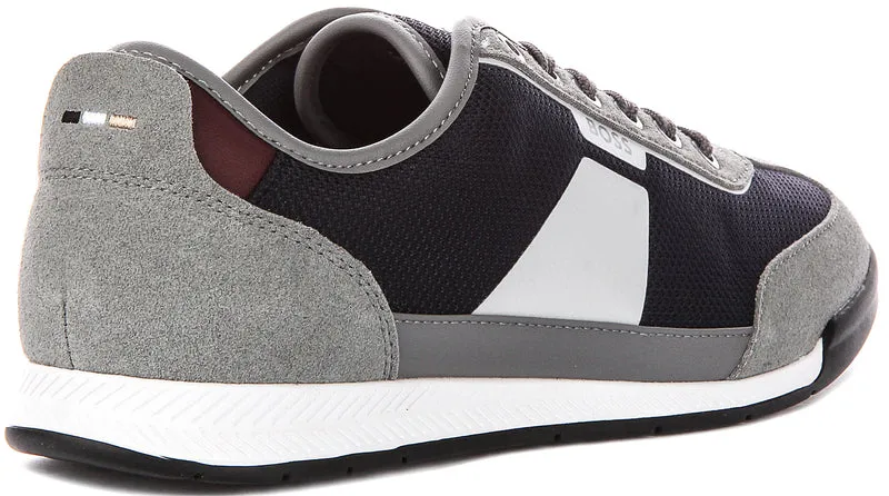 Boss Nitan Low Profile Tx In Blue Grey For Men