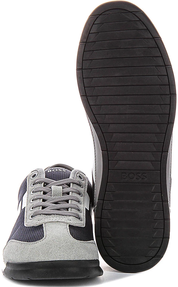 Boss Nitan Low Profile Tx In Blue Grey For Men