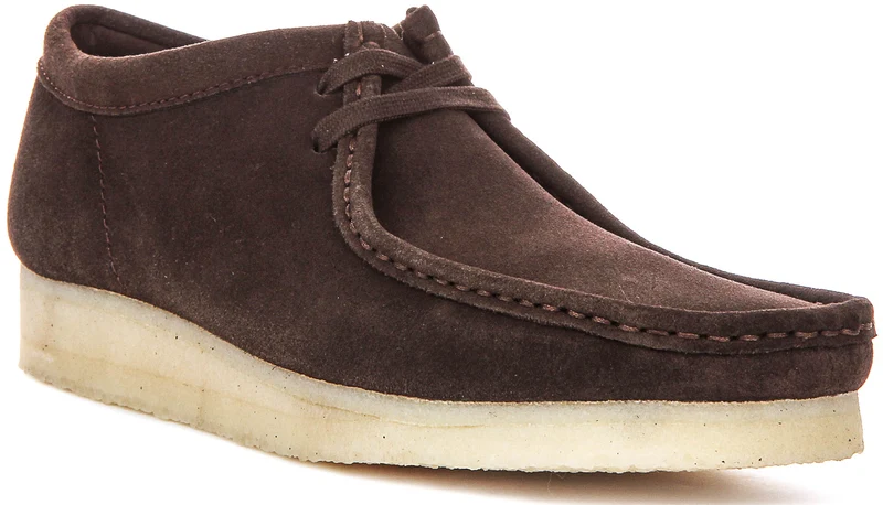 Clarks Originals Wallabee In Brown Suede For Men