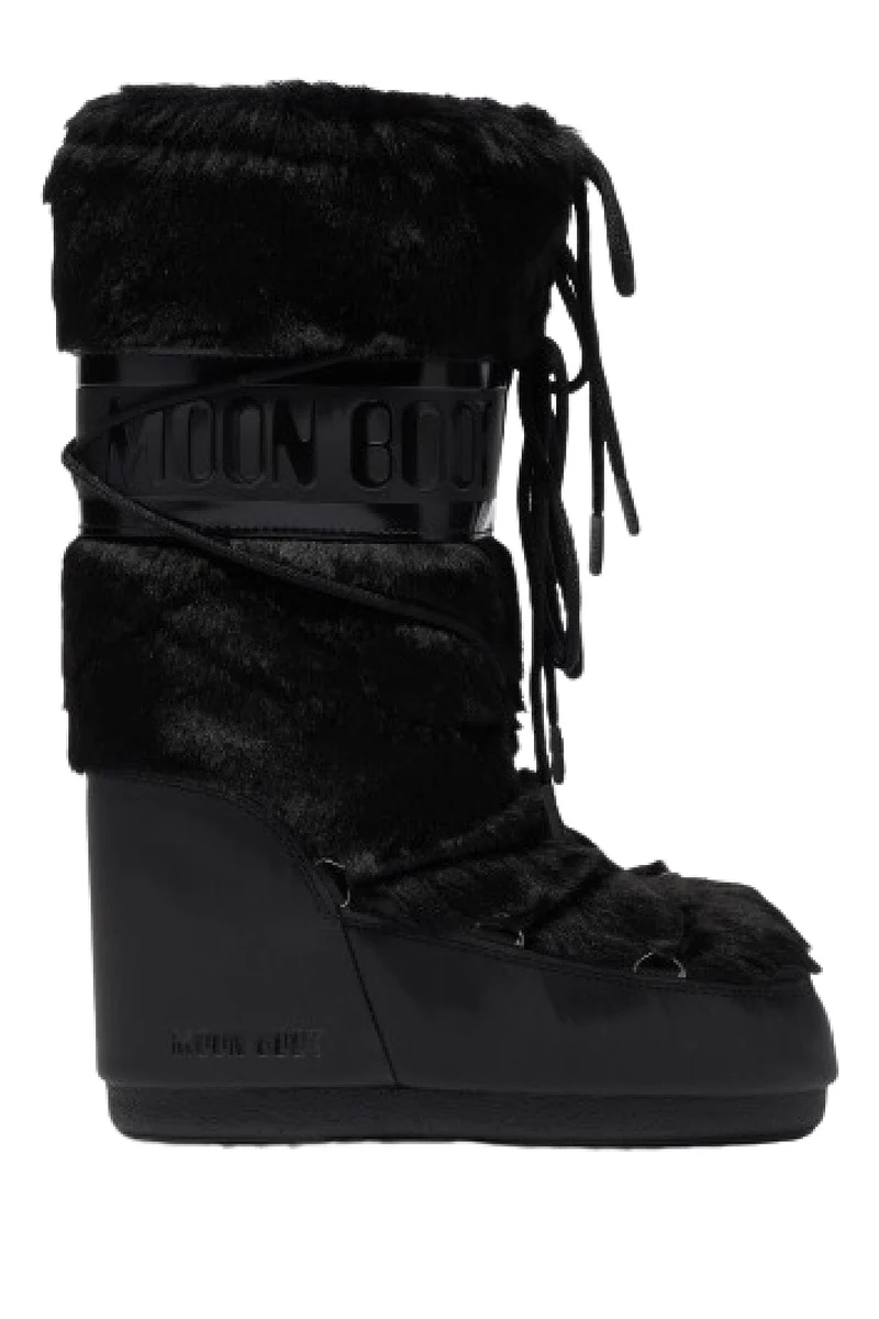 Moon Boot - Icon Faux Fur 80D1408900 - N001 Black