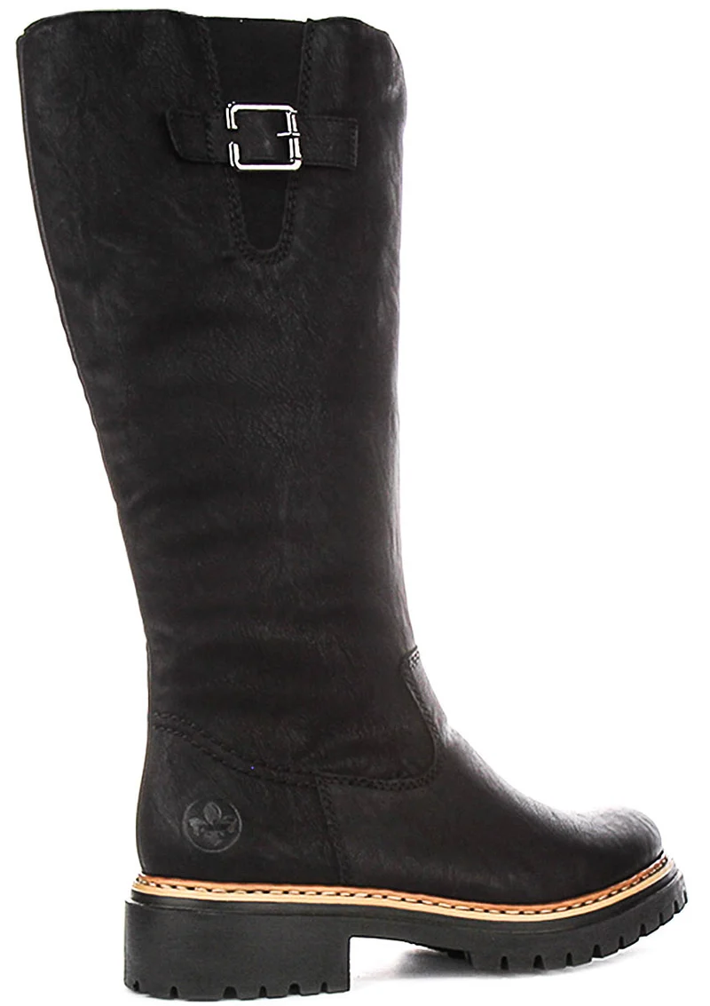 Rieker 72694-00 In Black For Women