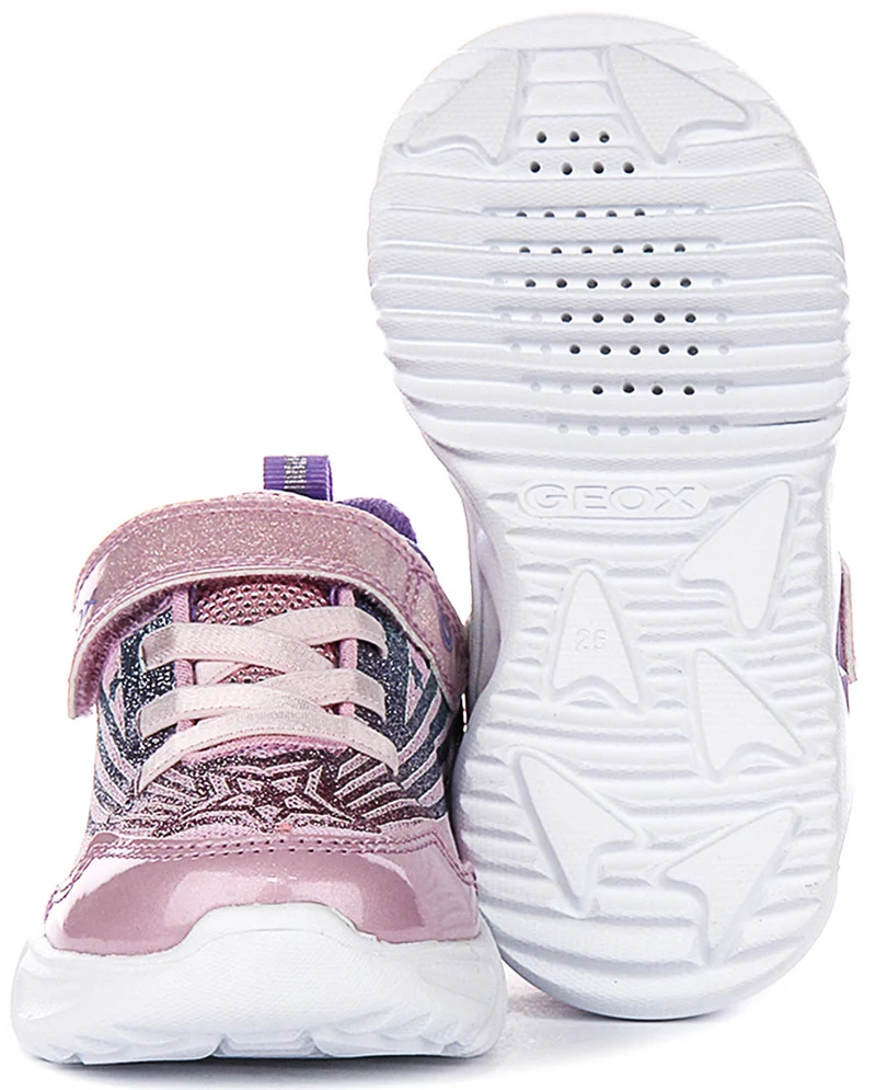 Geox J Assister G B In Pink Multi For Kid