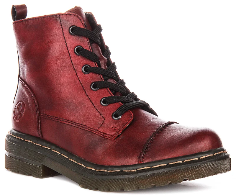 Rieker 78202-35 In Red For Women