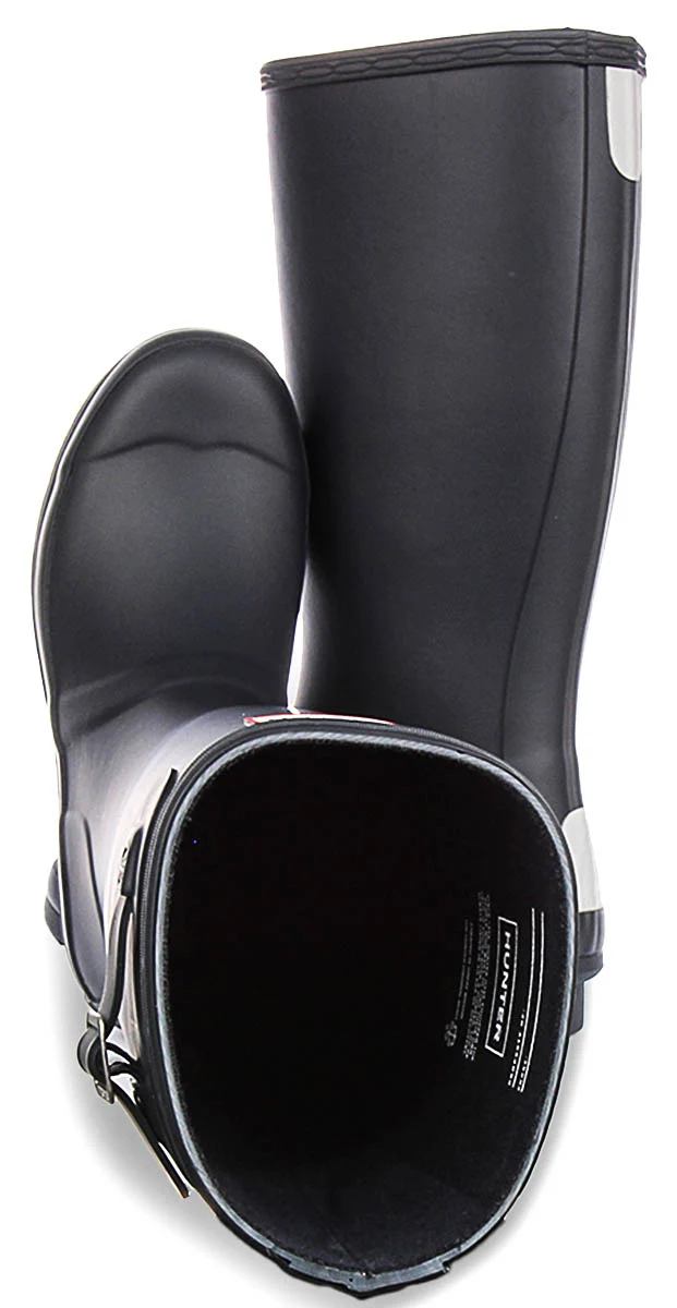 Hunter Original Boot In Navy For Junior