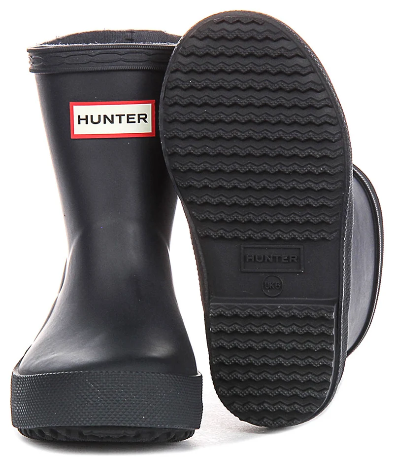 Hunter Kids First Boot In Navy For Kid