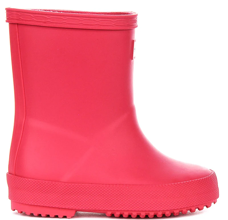 Hunter Kids First Boot In Pink For Kid