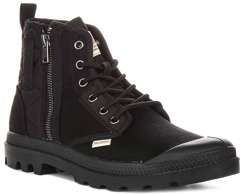 Palladium Pampa Detroit Z In Black Boots