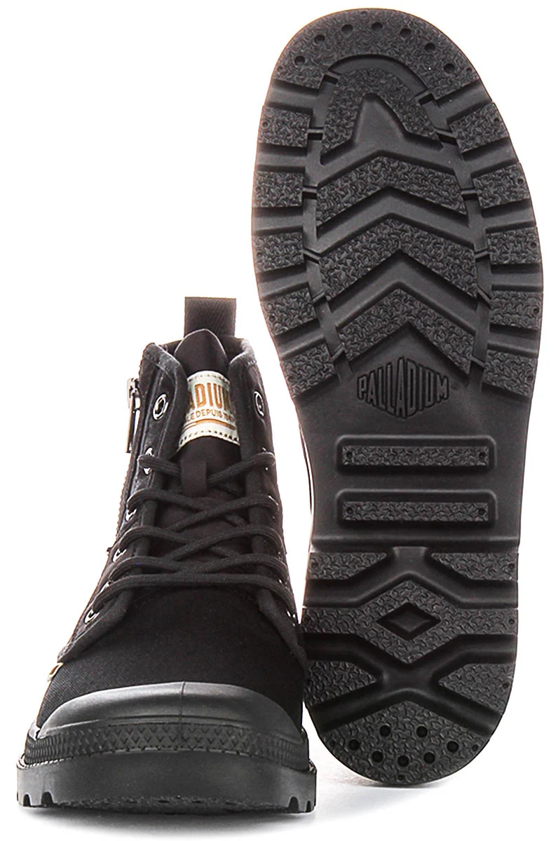 Palladium Pampa Detroit Z In Black Boots