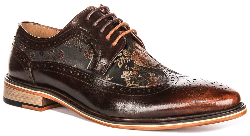 Justinreess England Ross In Dark Brown For Men