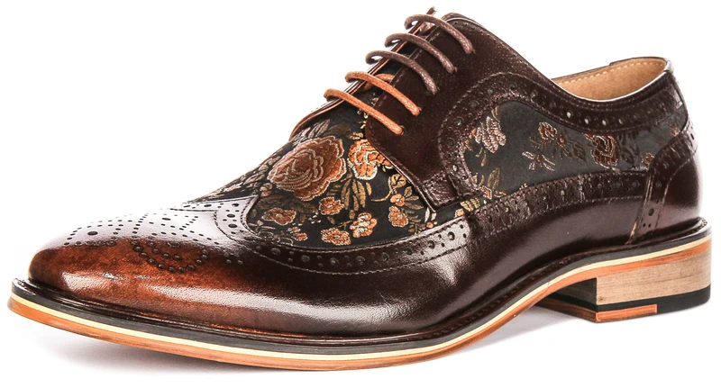 Justinreess England Ross In Dark Brown For Men