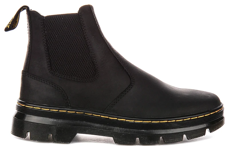Dr Martens Embury Wool Lined Boots In Black For Women
