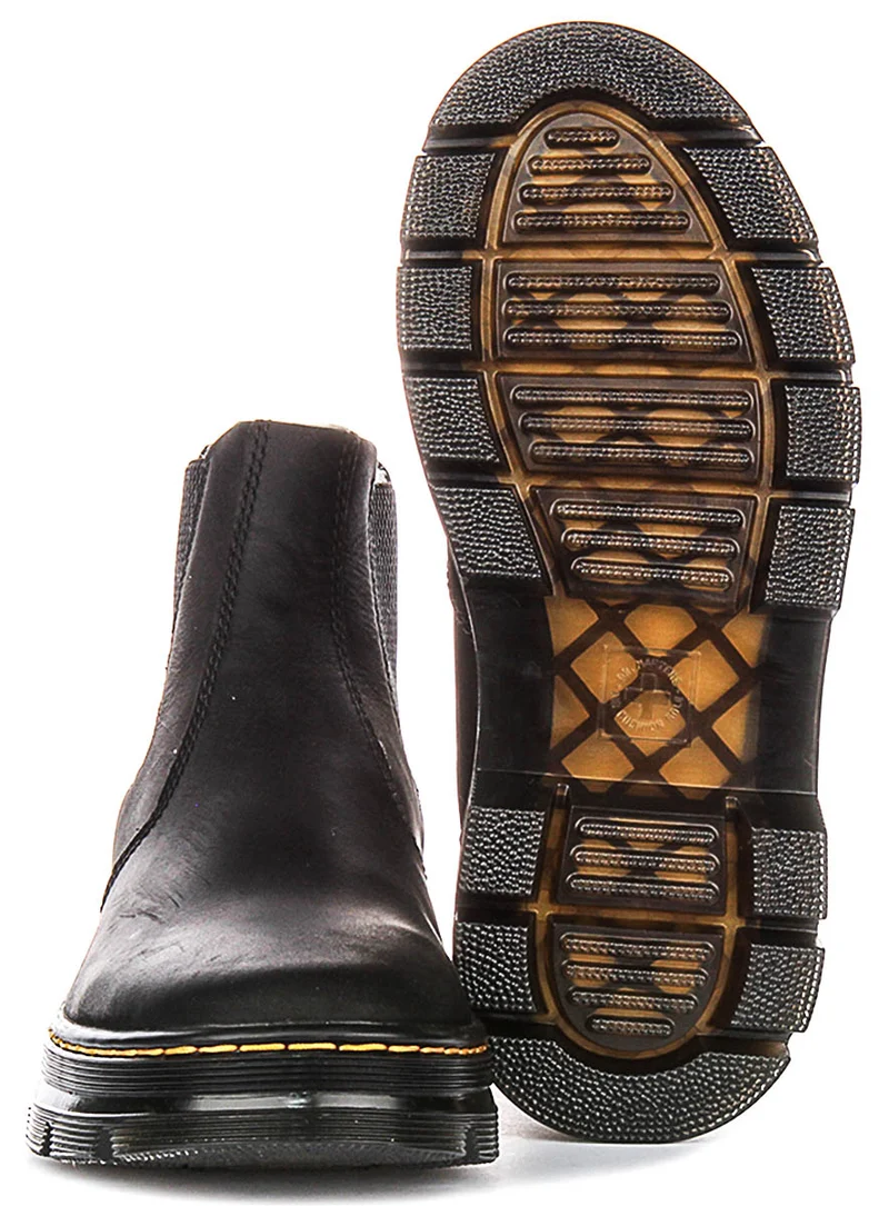 Dr Martens Embury Wool Lined Boots In Black For Women