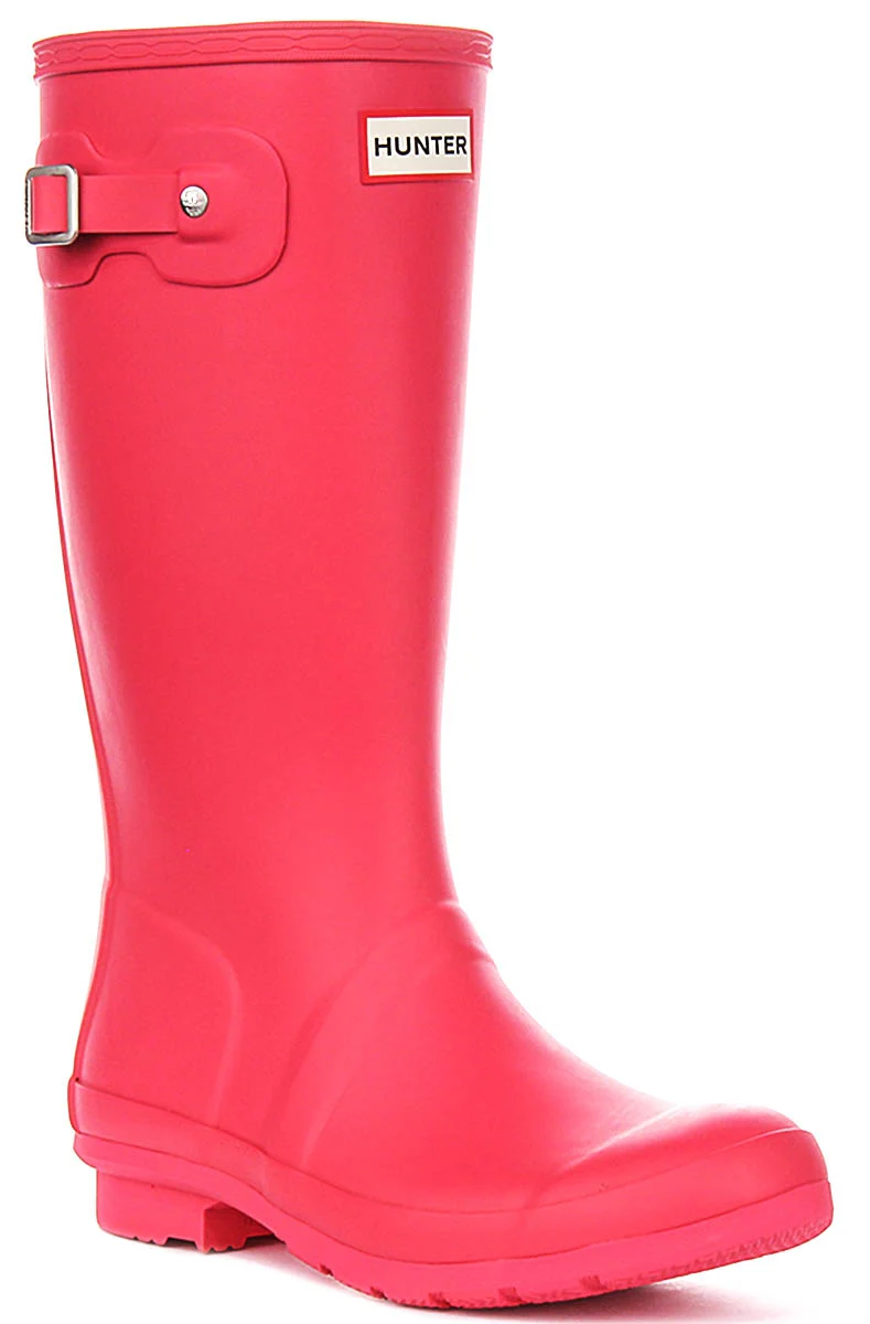 Hunter Original Boots In Pink For Juniors
