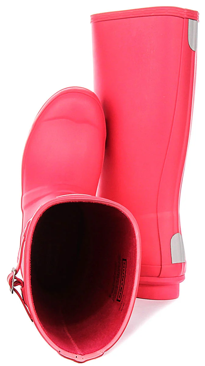 Hunter Original Boots In Pink For Juniors