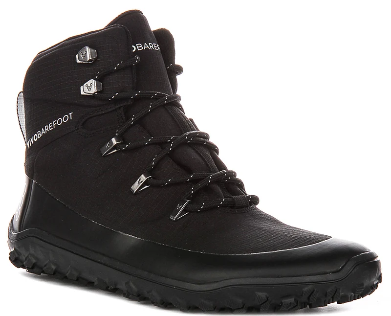 Vivobarefoot Tracker Textile In Black For Men