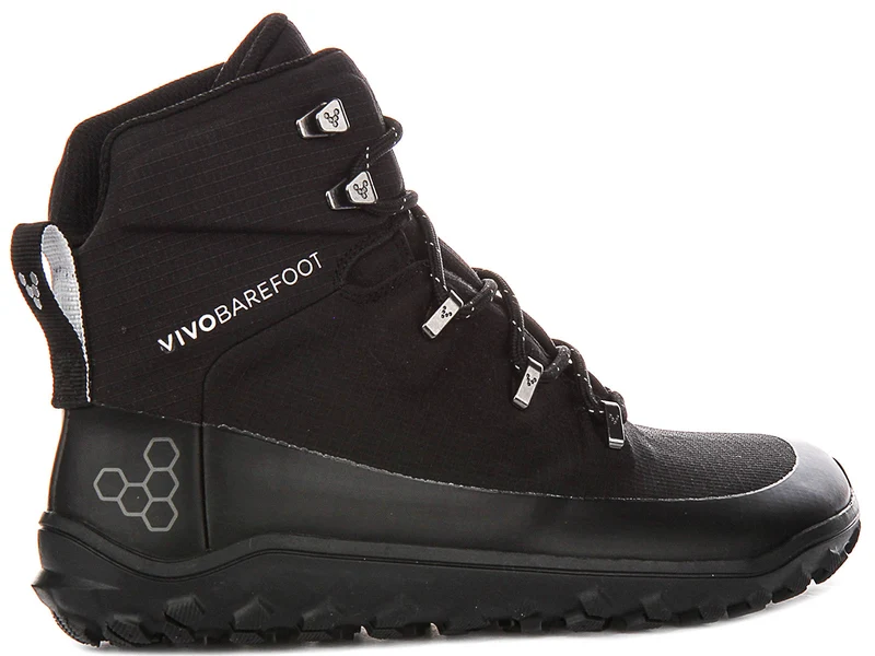 Vivobarefoot Tracker Textile In Black For Men