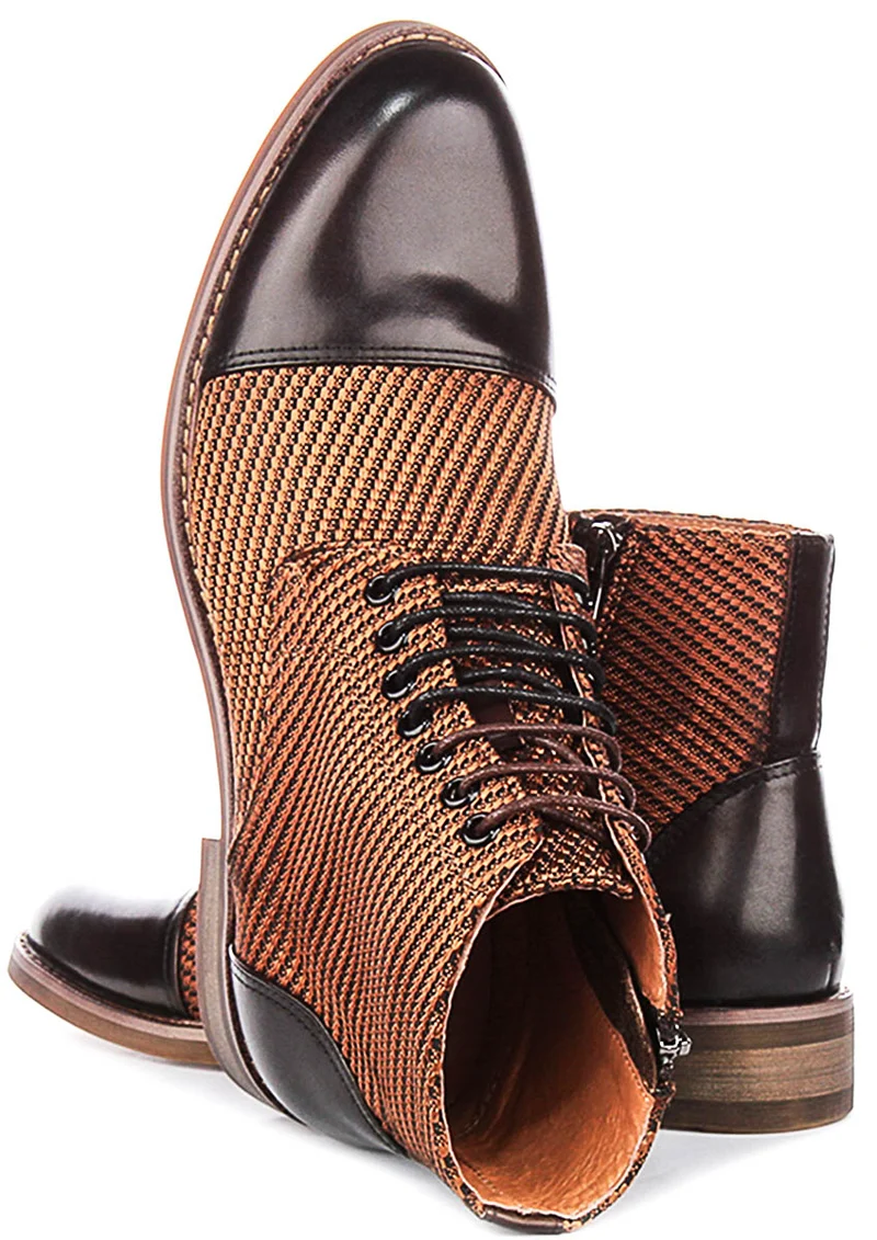 Justinreess England Pete In Choco Brown For Men