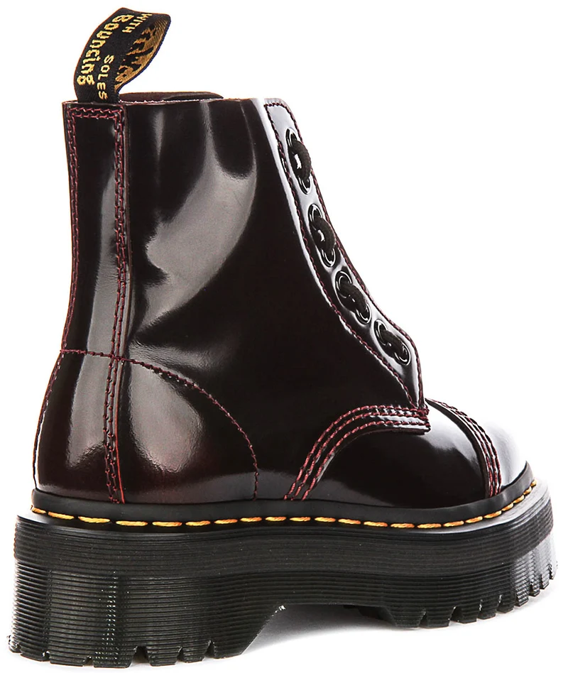Dr Martens Sinclair In Cherry For Women